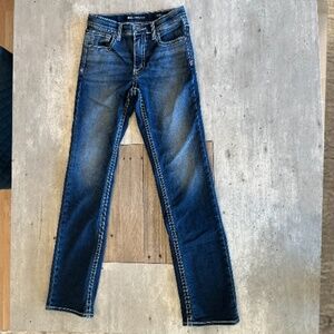 BKE The BuckleConner Straight Stretch Jeans Boys Size 14 Tall 29” Inseam